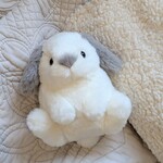 受注生産　バッグチャームなうさぎ　ぬいぐるみ　フロスティ　ロップイヤー