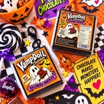 ハロウィンの1粒チョコレートチャーム(ゴースト）