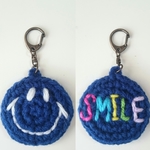 SMILE刺繍入り にこちゃんキーホルダー☺