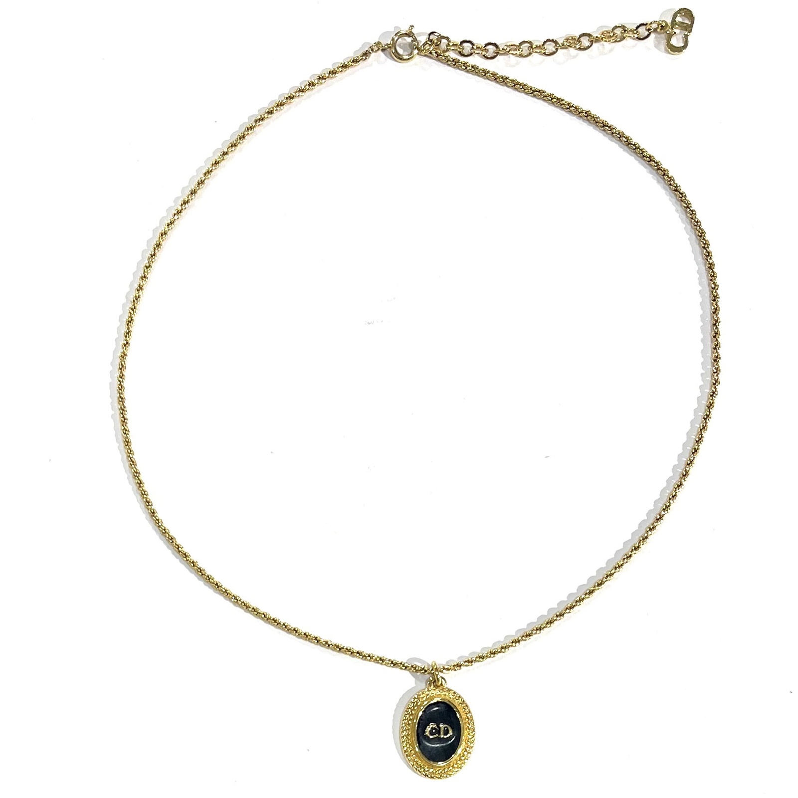 ChristianDior 】 2975 DIOR CD ロゴ ヴィンテージ イヤリングノン