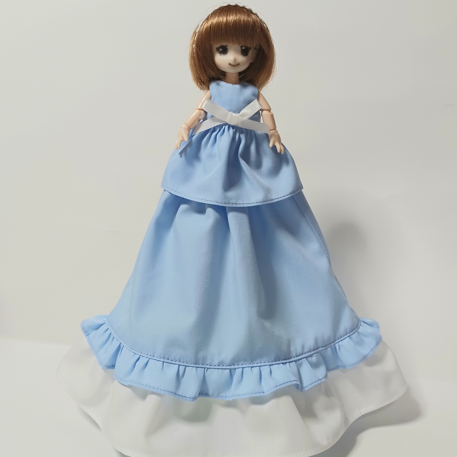 展示品】1/12ドール用シークレットドレス ワンピース&ロングスカート