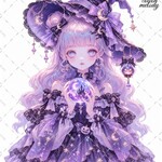 original sticker « no.10162 »     //     人物ステッカー オリジナルステッカー オリジナル人物ステッカー ステッカー cotton melody