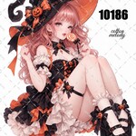 original sticker « no.10186 »     //     人物ステッカー オリジナルステッカー オリジナル人物ステッカー ステッカー cotton melody