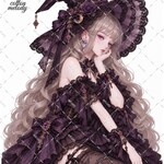 original sticker « no.10188 »     //     人物ステッカー オリジナルステッカー オリジナル人物ステッカー ステッカー cotton melody