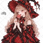 original sticker « no.10189 »     //     人物ステッカー オリジナルステッカー オリジナル人物ステッカー ステッカー cotton melody