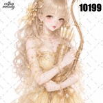 original sticker « no.10199 »     //     人物ステッカー オリジナルステッカー オリジナル人物ステッカー ステッカー cotton melody