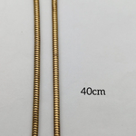 【40cm】 真鍮　2.2mmスネークチェーン　スネイクチェーン