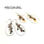 Drop in Drop イヤリング/ピアス