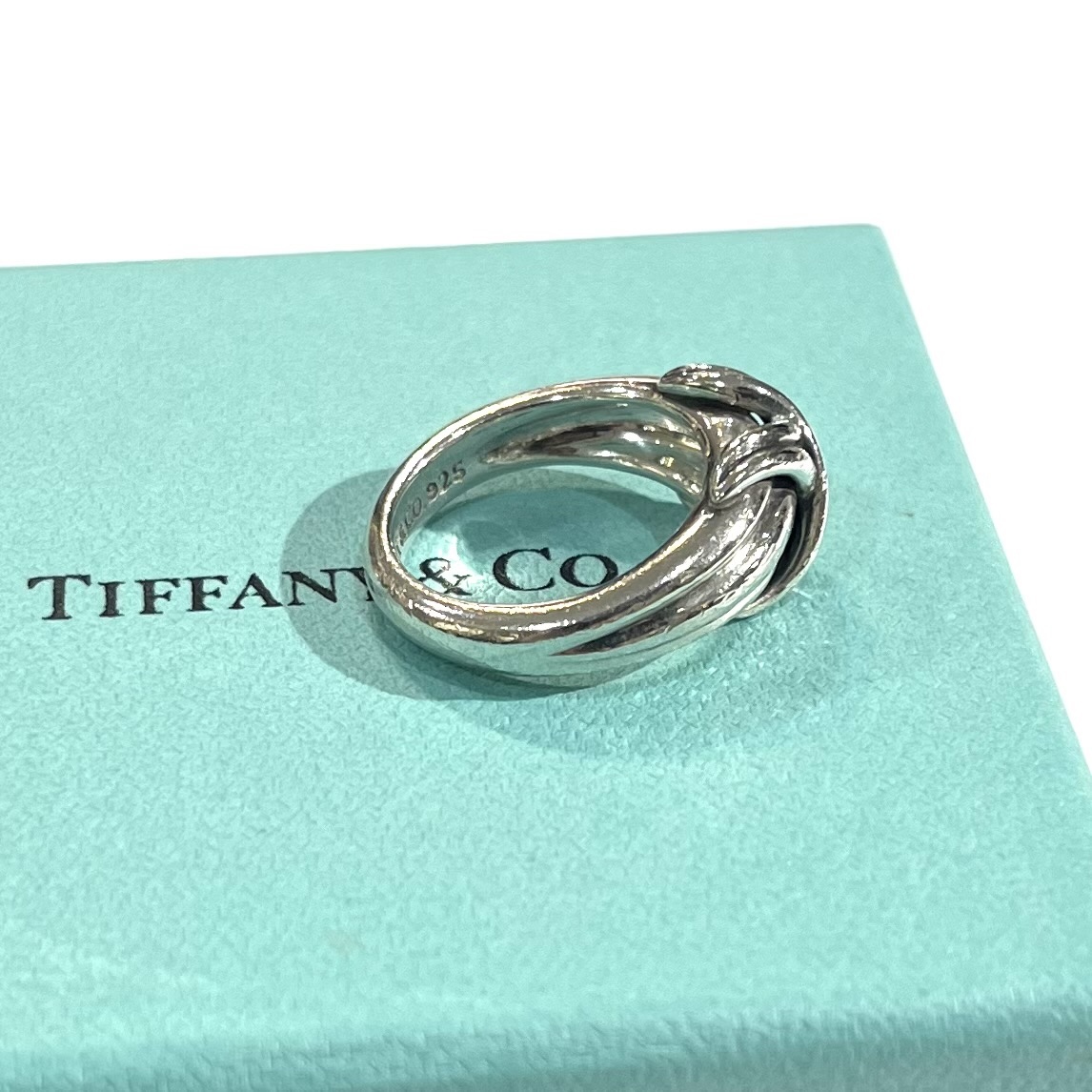 TIFFANY&CO】【9号】2978 ティファニー シグネチャーリング／シルバー