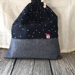 お着替え袋☆リバーシブル巾着