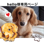 hello様オーダー わんちゃん