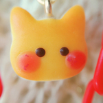 イチゴジャムとパンケーキのブローチ2種