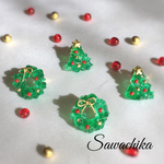 クリスマス ミニ ピアス