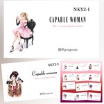Tha2・40枚(2デザインまでOK)オーダー 名刺・ショップカード・サンキューカード