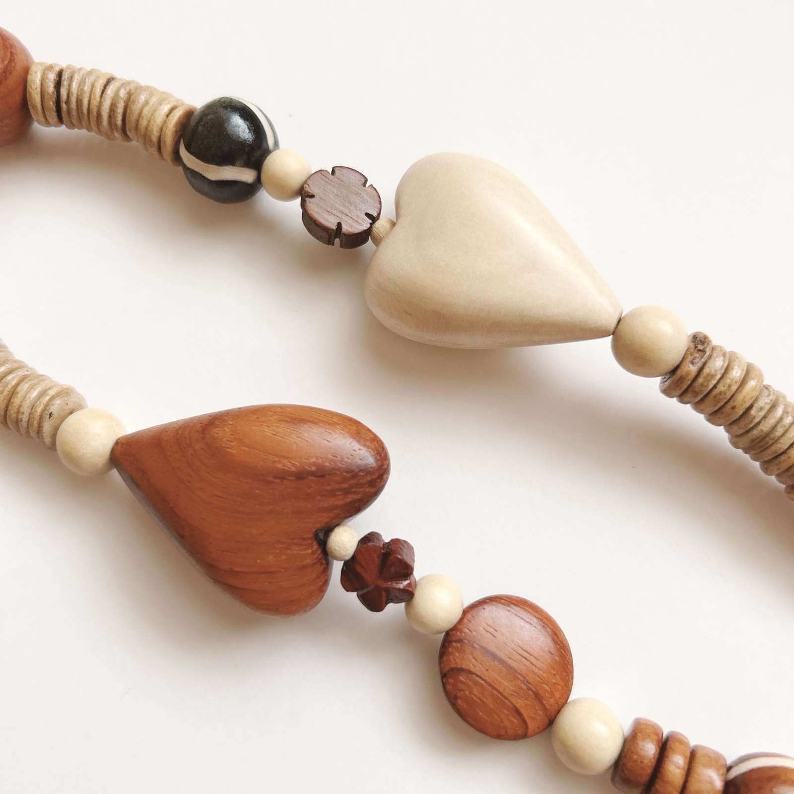 no.722／a'moureveビーズアクセサリー ハンドメイド 韓国 古着 - 𝔸