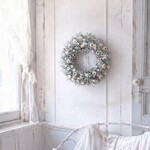 魔女の棲む森  ～ blanche champêtre ～ dried-botanical autumn wreath【order】