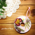 *限定* 押し花アレンジ ソイワックスサシェ（アロマワックスバー）  【 送料無料 】 #678