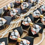 トリミングチョーカー　犬用　ハロウィンモロッカンリボン 10本セット