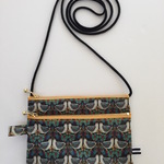 LIBERTY リバティ ビニールコーティング  2WAYポシェット Bird B