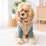 ふかふかフリースベスト
