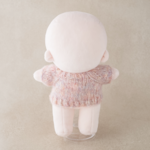 ふわふわニットセーター〈ピンク〉｜20cmぬい用（Lサイズ）