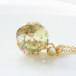 Swarovski Luminose Green Ｎecklase