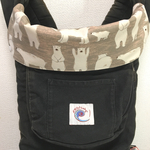 再43販♡大人可愛い♡ゆるくまエルゴリバーシブル首回りカバー♡