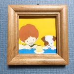 ミニ原画「Pudding」