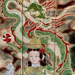 陶作品　善女龍王　竜が好きな方、神様系がお好きな方におすすめです。