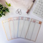 家計管理　savingリフィル くま×リストタイプ