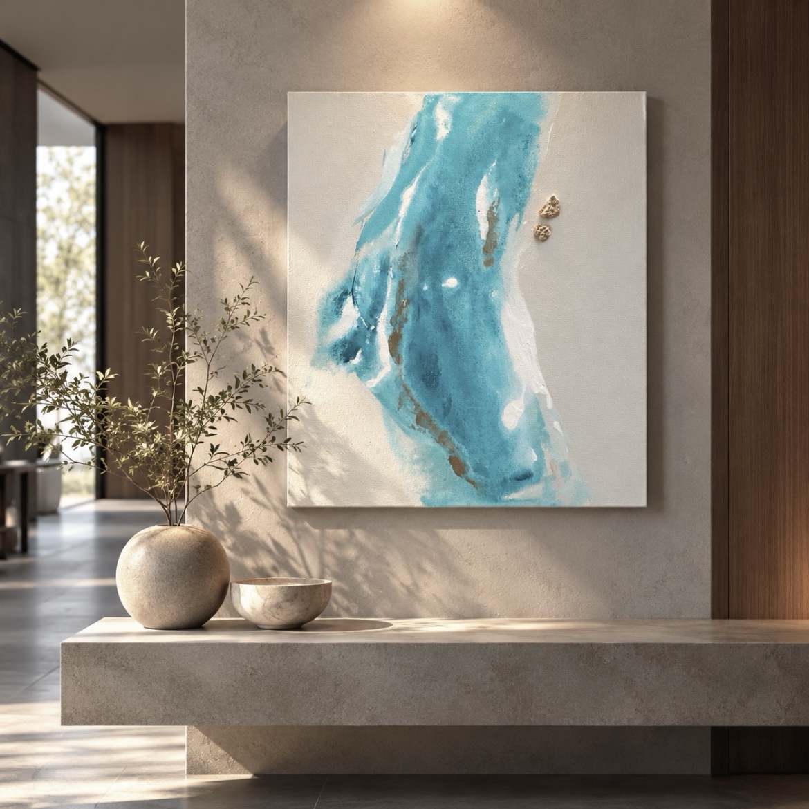 現代アート 45.5×38㎝ テクスチャーアート モダン インテリア 抽象画