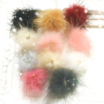 ミンクファー＊キャッチ♡ピンク