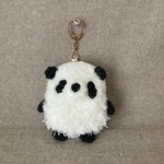 p様オーダー　パンダちゃんミニミニポーチキーホルダー🐼