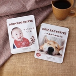 うちの子 コーヒー　6包〜　ペット　写真　名入れ　メッセージ入れのドリップコーヒー　うちの子グッズ　コーヒー　ギフト