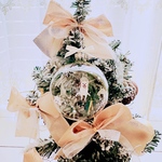 クリスマスオーナメント🎄360度白柴ちゃん🐾