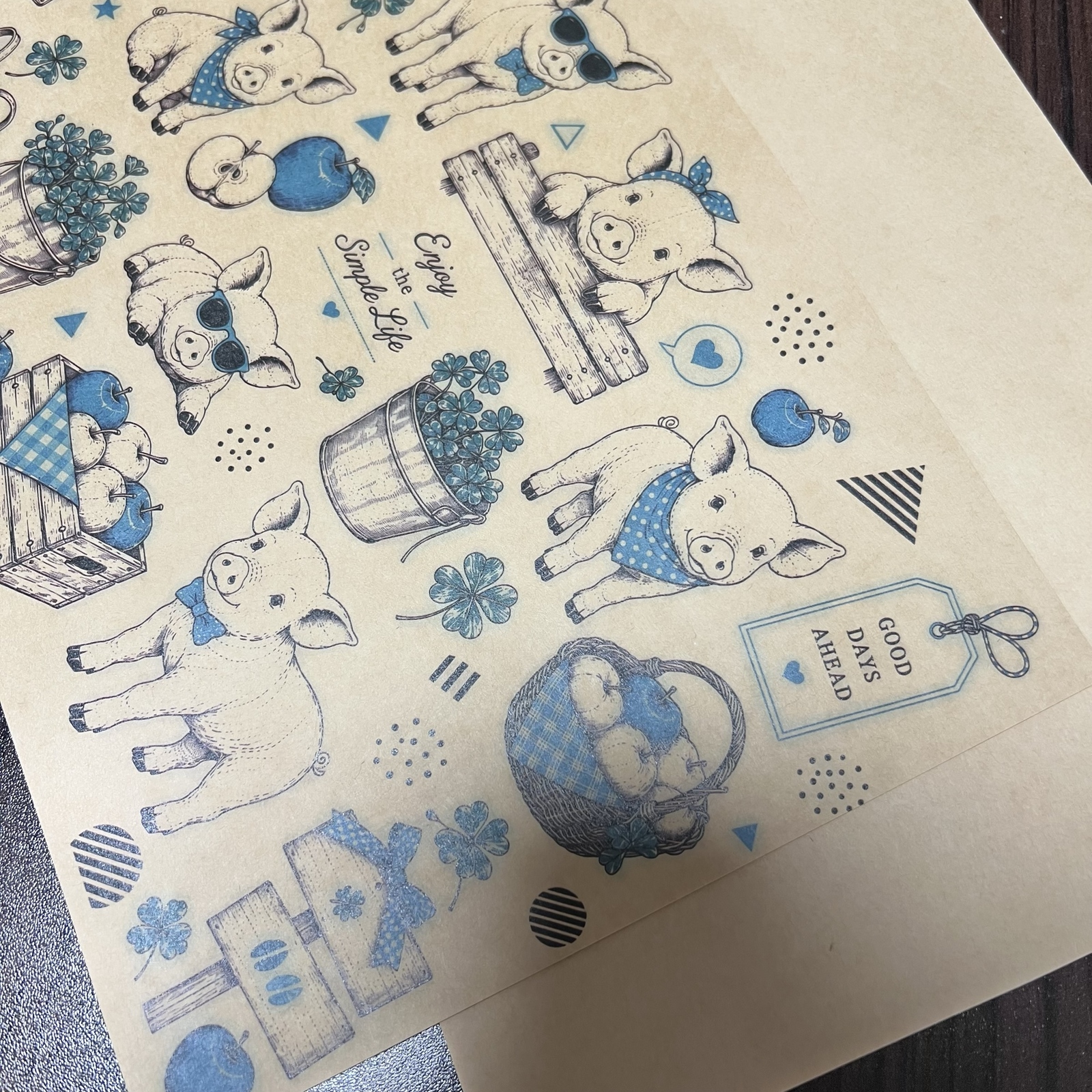特殊紙】A4 デザインぺーパー 10枚 No.97 - bubuni shop | minne byGMO