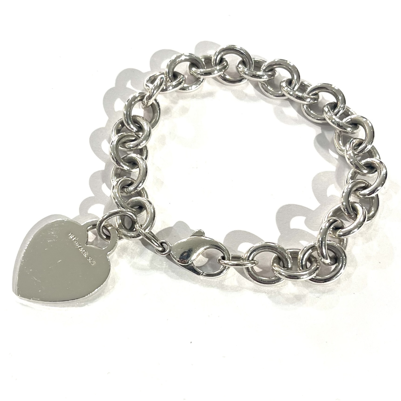 TIFFANY&CO. 】2999 ティファニーハートタグブレスレット シルバー925