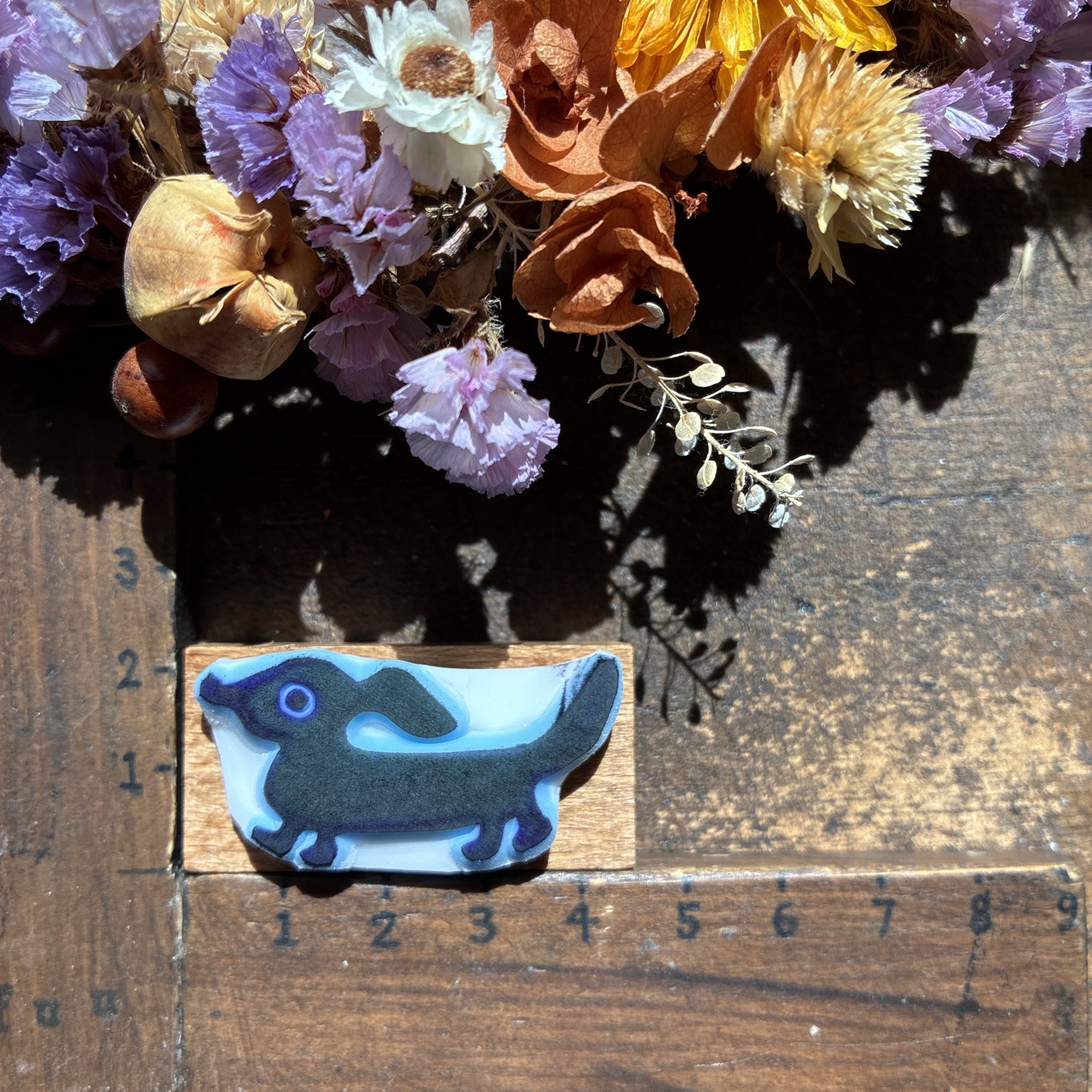 スタンプ No.10384 ダックスフンド - fuu's stamp GALLERY | minne