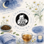 【お茶×〇〇】眠りに誘う癒しの味わい♪ほうじ茶カモミール　ティーバッグ 3g×20個