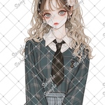 ℳ. xoxoshop オリジナル人物ステッカー2026.10月No.405