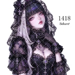 《 No.1418 》Sakuraꕤ オリジナル人物ステッカー シール ステッカー