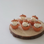 くまとかぼちゃプリン🎃