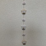   ちりめん細工：ひつじ年の吊るし飾り(2)