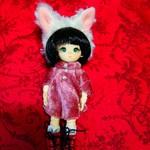 【オビツ11】白猫カチューシャ(単品)