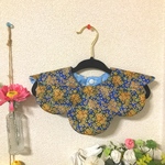 【受注生産】お正月、100日祝い、節句に大活躍 和柄もくもくスタイ(小桜)