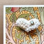 Heart 〜Coup de Coeur〜ビーズ刺繍ブローチ