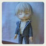 【受注生産】オビツ11サイズ　ノースリーブ　フード付