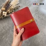 7色リボンの本革手帳カバー・ほぼ日手帳・avec・アヴェク・ジブン手帳mini