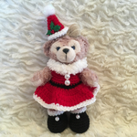 サンタワンピース＊クリスマス＊コスチューム＊シェリーメイ＊ぬいば用