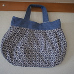 リバティのタック入りバッグ*Milly